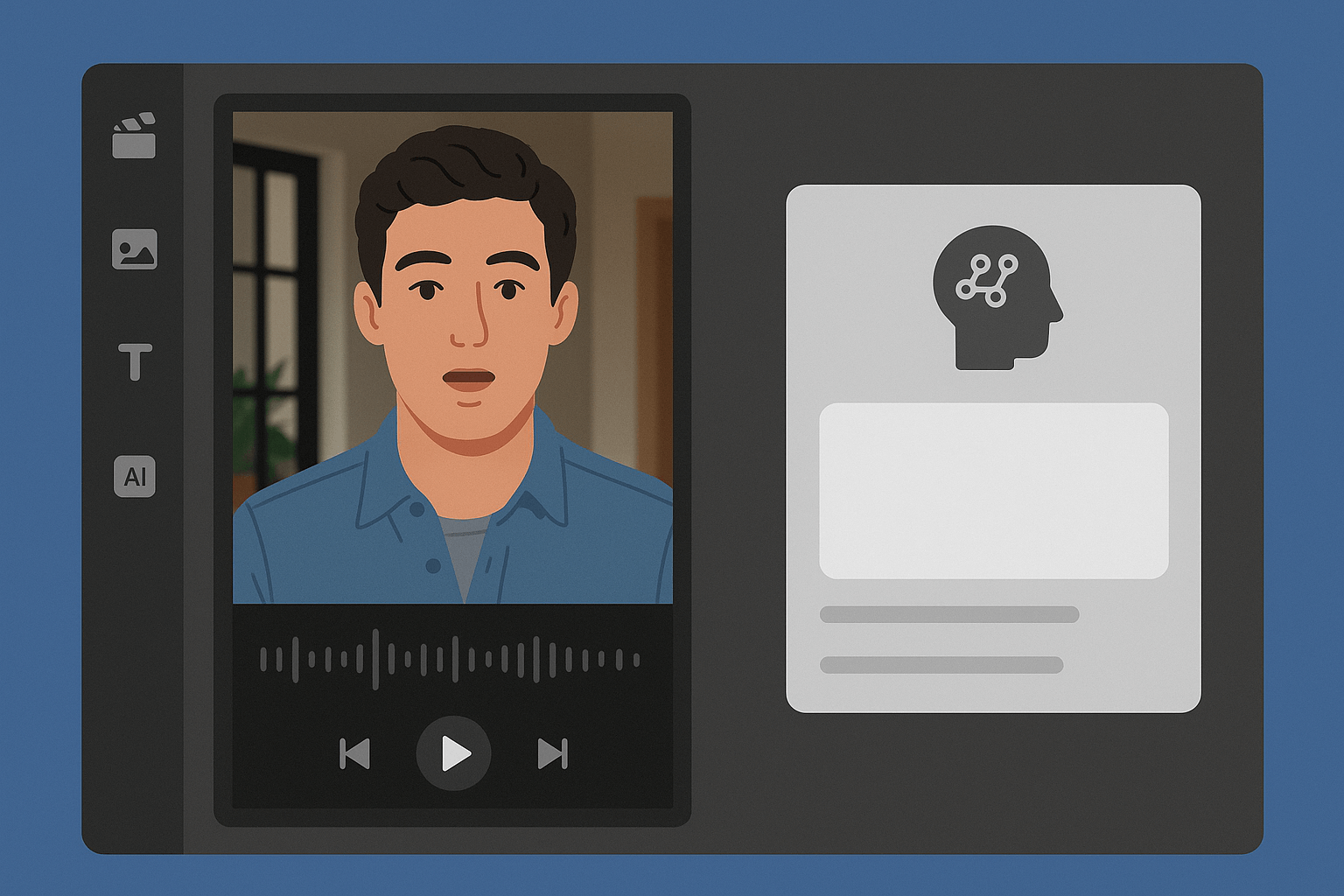 Blog Post: KI Videotool für Videos mit wörtlicher Rede – Die besten Tools 2025 - KI-Video Artikel von KI Agentur