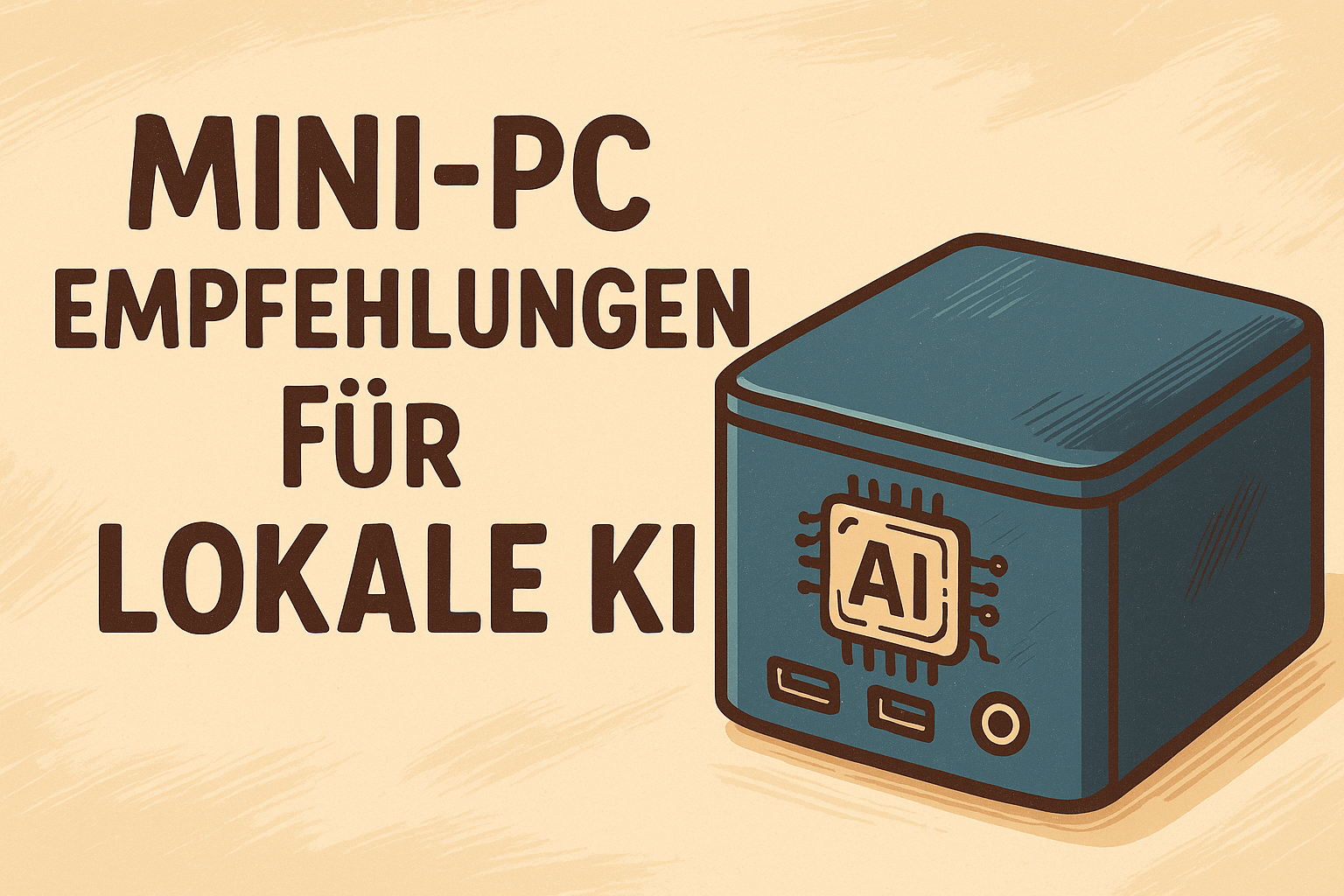 Blog Post: Mini-PC/PC Empfehlungen für lokale KI - Lokale KI Artikel von KI Agentur